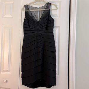 Black sleeveless cocktail dress sz10